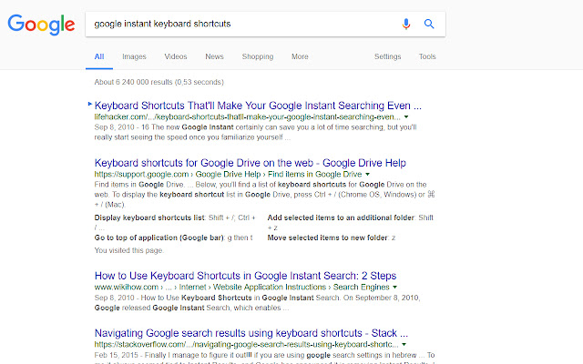 Instant search keyboard shortcut from Chrome web store to be run with OffiDocs Chromium online Instant search keyboard shortcut from Chrome web store to be run with OffiDocs Chromium online