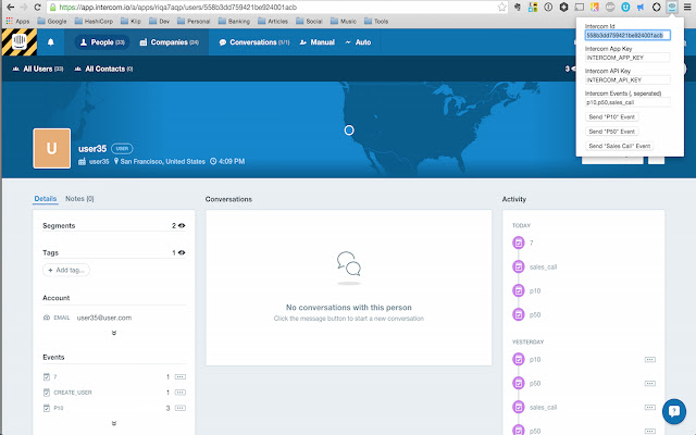 Intercom Events from Chrome web store to be run with OffiDocs Chromium online Intercom Events from Chrome web store to be run with OffiDocs Chromium online