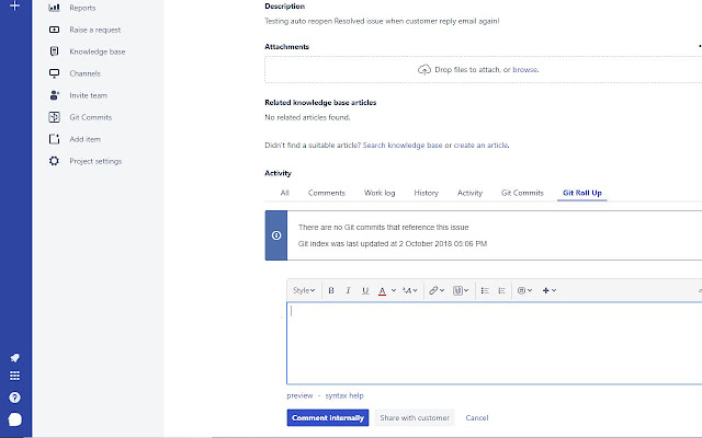 JIRA Service Desk Comment Button Switcher from Chrome web store to be run with OffiDocs Chromium online JIRA Service Desk Comment Button Switcher from Chrome web store to be run with OffiDocs Chromium online