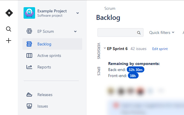 Jira total per component calculator from Chrome web store to be run with OffiDocs Chromium online Jira total per component calculator from Chrome web store to be run with OffiDocs Chromium online