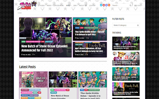 JoJo News from Chrome web store to be run with OffiDocs Chromium online JoJo News from Chrome web store to be run with OffiDocs Chromium online
