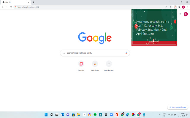 Just Jokes from Chrome web store to be run with OffiDocs Chromium online Just Jokes from Chrome web store to be run with OffiDocs Chromium online