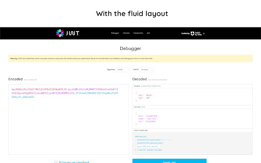 JWT.io Layout Modifier from Chrome web store to be run with OffiDocs Chromium online JWT.io Layout Modifier from Chrome web store to be run with OffiDocs Chromium online