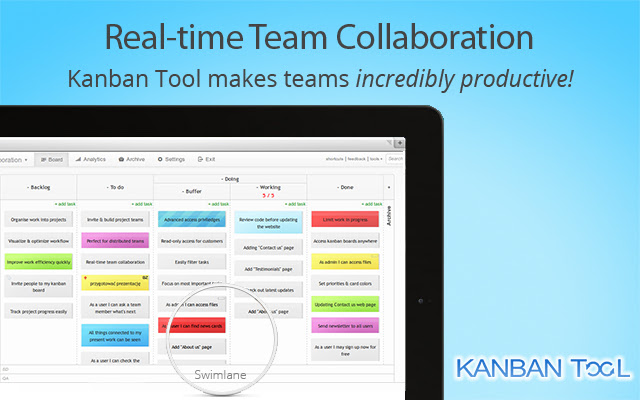KanbanTool from Chrome web store to be run with OffiDocs Chromium online KanbanTool from Chrome web store to be run with OffiDocs Chromium online