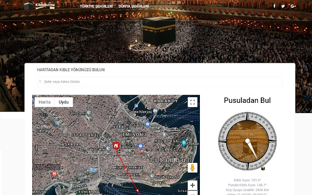 Kıble Bulucu from Chrome web store to be run with OffiDocs Chromium online Kıble Bulucu from Chrome web store to be run with OffiDocs Chromium online