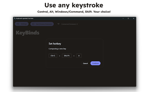 Keyboard operated YouTube from Chrome web store to be run with OffiDocs Chromium online Keyboard operated YouTube from Chrome web store to be run with OffiDocs Chromium online