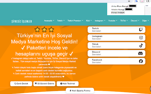 Kick Takipçi App from Chrome web store to be run with OffiDocs Chromium online Kick Takipçi App from Chrome web store to be run with OffiDocs Chromium online