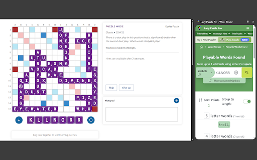 Lady Puzzle Pro: Word Finder, Scrabble, Words with Friends from Chrome web store to be run with OffiDocs Chromium online Lady Puzzle Pro: Word Finder, Scrabble, Words with Friends from Chrome web store to be run with OffiDocs Chromium online