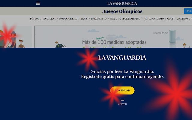 La Hacked Vanguardia from Chrome web store to be run with OffiDocs Chromium online La Hacked Vanguardia from Chrome web store to be run with OffiDocs Chromium online