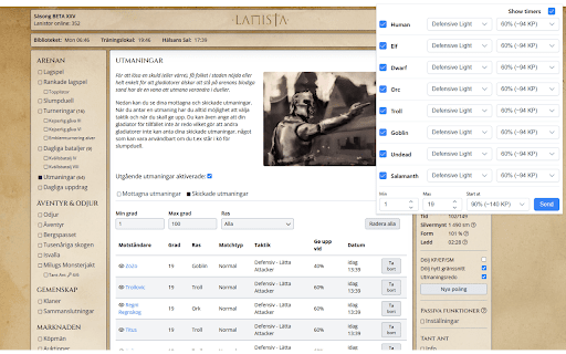 Lanista Helper from Chrome web store to be run with OffiDocs Chromium online Lanista Helper from Chrome web store to be run with OffiDocs Chromium online