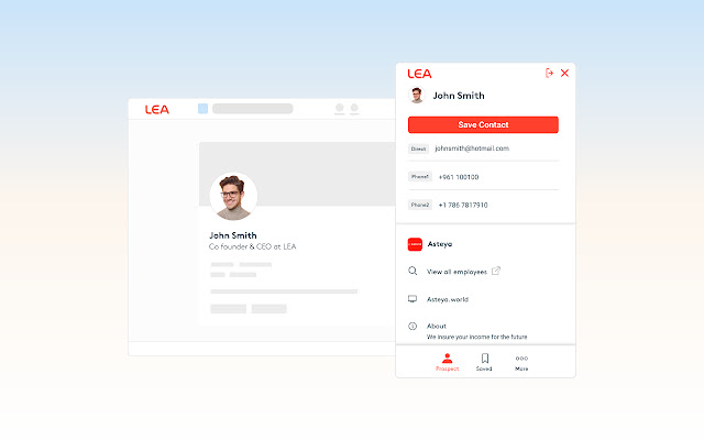 Lea from Chrome web store to be run with OffiDocs Chromium online Lea from Chrome web store to be run with OffiDocs Chromium online