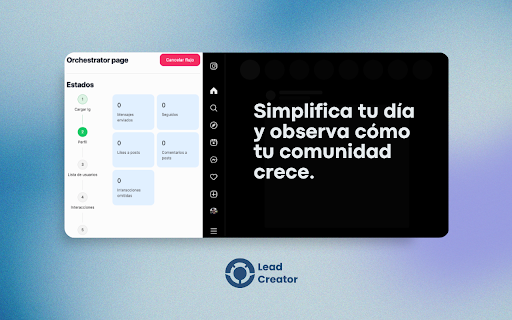Lead Creator from Chrome web store to be run with OffiDocs Chromium online Lead Creator from Chrome web store to be run with OffiDocs Chromium online