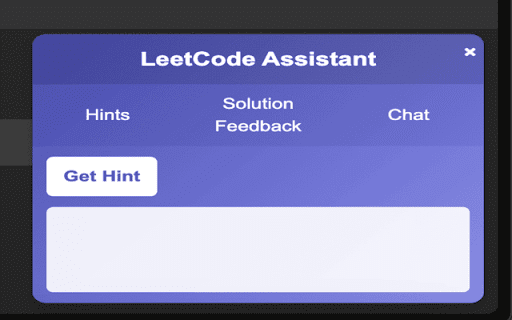 LeetCode Assistant from Chrome web store to be run with OffiDocs Chromium online LeetCode Assistant from Chrome web store to be run with OffiDocs Chromium online