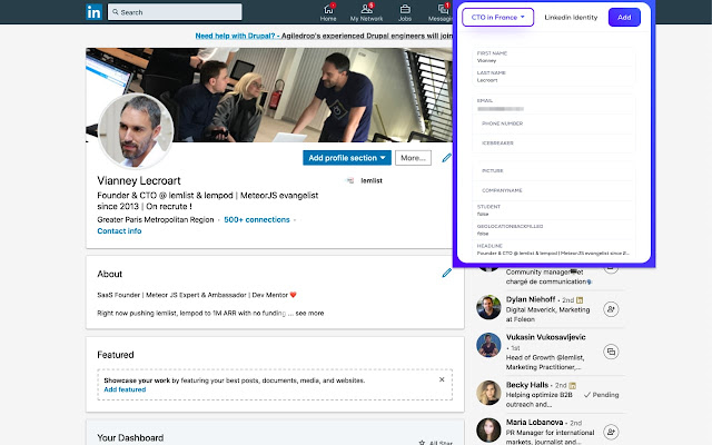lemlist from Chrome web store to be run with OffiDocs Chromium online lemlist from Chrome web store to be run with OffiDocs Chromium online