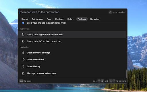 letmefix browser Tab manager, Search bookmarks, Search history from Chrome web store to be run with OffiDocs Chromium online letmefix browser Tab manager, Search bookmarks, Search history from Chrome web store to be run with OffiDocs Chromium online