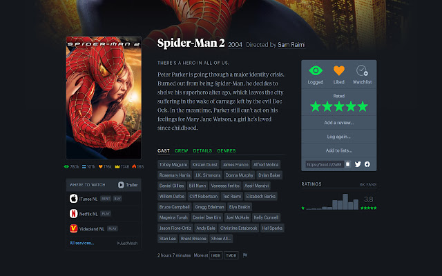 Letterboxd Top 2000 from Chrome web store to be run with OffiDocs Chromium online Letterboxd Top 2000 from Chrome web store to be run with OffiDocs Chromium online