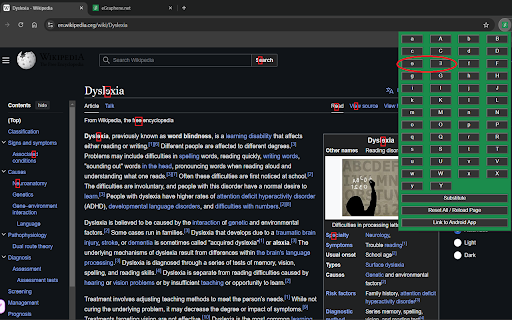 Letter mirroring for dyslexia from Chrome web store to be run with OffiDocs Chromium online Letter mirroring for dyslexia from Chrome web store to be run with OffiDocs Chromium online