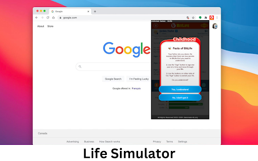 Life Simulator from Chrome web store to be run with OffiDocs Chromium online Life Simulator from Chrome web store to be run with OffiDocs Chromium online