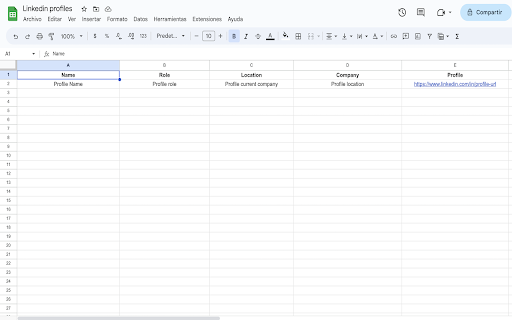 Linkedin to Google Sheets from Chrome web store to be run with OffiDocs Chromium online Linkedin to Google Sheets from Chrome web store to be run with OffiDocs Chromium online