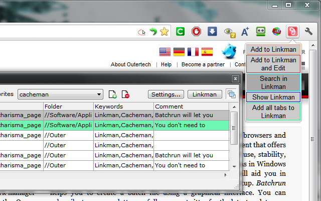 Linkman from Chrome web store to be run with OffiDocs Chromium online Linkman from Chrome web store to be run with OffiDocs Chromium online