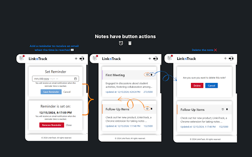 LinknTrack Notes for LinkedIn Profiles from Chrome web store to be run with OffiDocs Chromium online LinknTrack Notes for LinkedIn Profiles from Chrome web store to be run with OffiDocs Chromium online