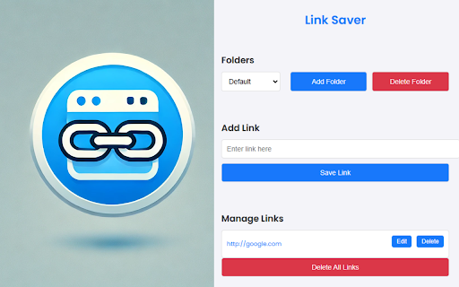 Link Saver from Chrome web store to be run with OffiDocs Chromium online Link Saver from Chrome web store to be run with OffiDocs Chromium online