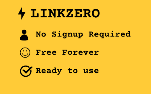 Linkzero from Chrome web store to be run with OffiDocs Chromium online Linkzero from Chrome web store to be run with OffiDocs Chromium online