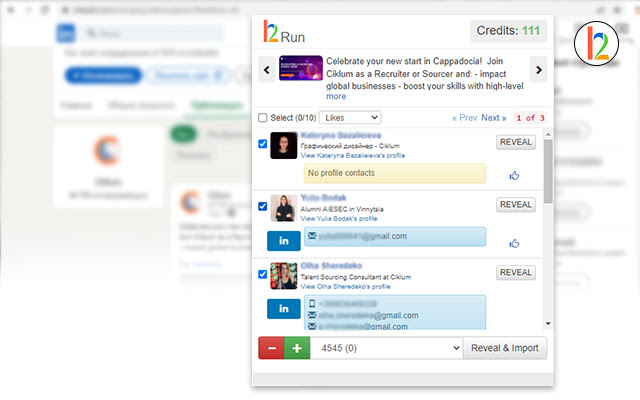 List2Run find email or phone number from Chrome web store to be run with OffiDocs Chromium online List2Run find email or phone number from Chrome web store to be run with OffiDocs Chromium online