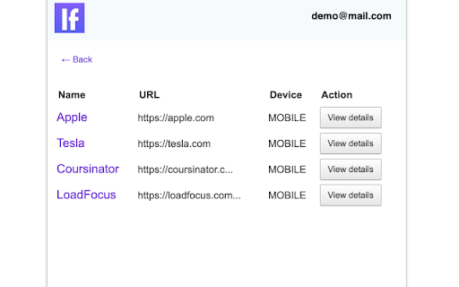 LoadFocus: Page Speed Monitoring from Chrome web store to be run with OffiDocs Chromium online LoadFocus: Page Speed Monitoring from Chrome web store to be run with OffiDocs Chromium online