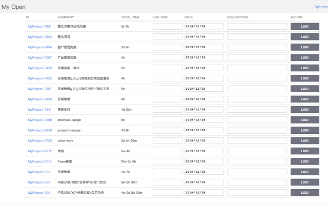 Log Time from Chrome web store to be run with OffiDocs Chromium online Log Time from Chrome web store to be run with OffiDocs Chromium online