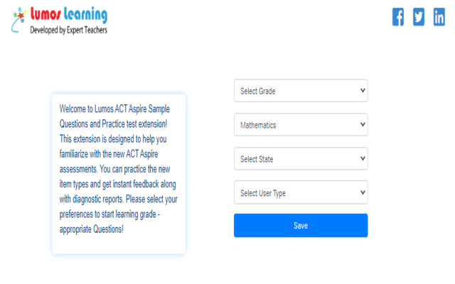 Lumos Learning FSA Practice Tests from Chrome web store to be run with OffiDocs Chromium online Lumos Learning FSA Practice Tests from Chrome web store to be run with OffiDocs Chromium online