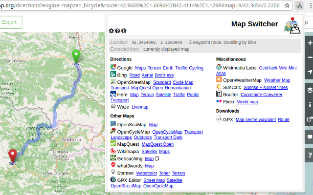 Map Switcher from Chrome web store to be run with OffiDocs Chromium online Map Switcher from Chrome web store to be run with OffiDocs Chromium online