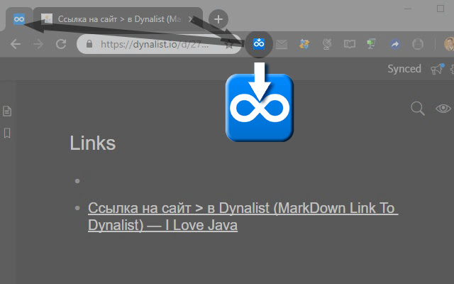 MarkDown Link To Dynalist from Chrome web store to be run with OffiDocs Chromium online MarkDown Link To Dynalist from Chrome web store to be run with OffiDocs Chromium online