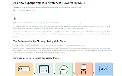 Markdown Page Clipper from Chrome web store to be run with OffiDocs Chromium online Markdown Page Clipper from Chrome web store to be run with OffiDocs Chromium online