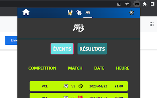 MatchDay from Chrome web store to be run with OffiDocs Chromium online MatchDay from Chrome web store to be run with OffiDocs Chromium online