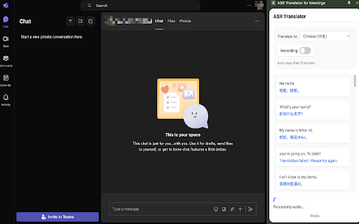 Meeting Translator English to Multilingual from Chrome web store to be run with OffiDocs Chromium online Meeting Translator English to Multilingual from Chrome web store to be run with OffiDocs Chromium online