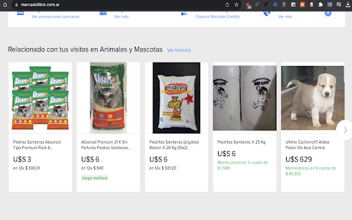 MercadoLibre Dolarizado from Chrome web store to be run with OffiDocs Chromium online MercadoLibre Dolarizado from Chrome web store to be run with OffiDocs Chromium online
