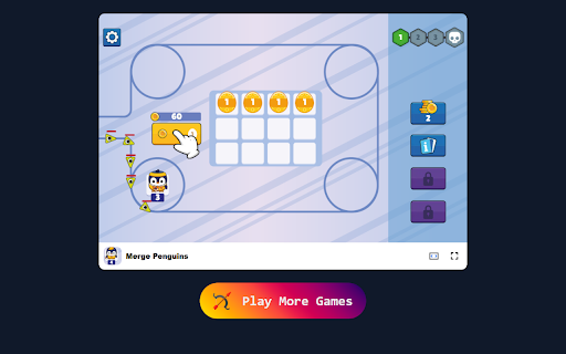 Merge Penguins Game in Browser Free Offline available from Chrome web store to be run with OffiDocs Chromium online Merge Penguins Game in Browser Free Offline available from Chrome web store to be run with OffiDocs Chromium online