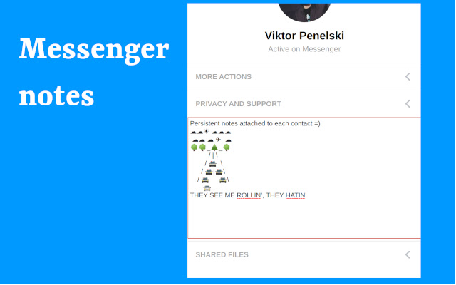 Messenger notes from Chrome web store to be run with OffiDocs Chromium online Messenger notes from Chrome web store to be run with OffiDocs Chromium online