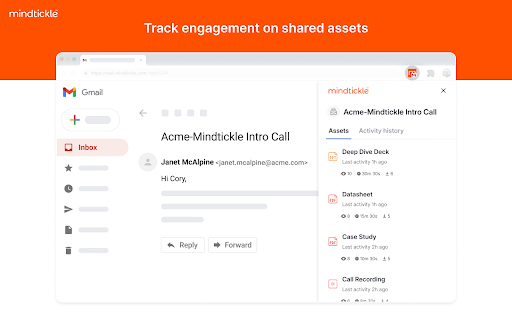 Mindtickle for Gmail from Chrome web store to be run with OffiDocs Chromium online Mindtickle for Gmail from Chrome web store to be run with OffiDocs Chromium online