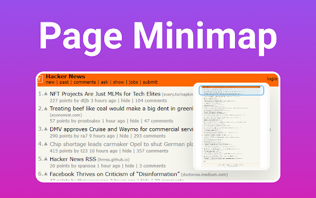Minimap from Chrome web store to be run with OffiDocs Chromium online Minimap from Chrome web store to be run with OffiDocs Chromium online