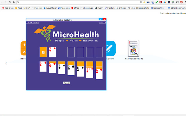 mKlondike Solitaire from Chrome web store to be run with OffiDocs Chromium online mKlondike Solitaire from Chrome web store to be run with OffiDocs Chromium online
