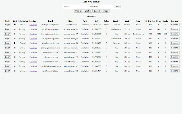 Mooscript from Chrome web store to be run with OffiDocs Chromium online Mooscript from Chrome web store to be run with OffiDocs Chromium online