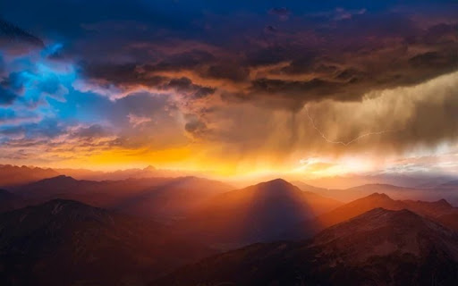 MOUNTAINS SUNSET STORM Theme from Chrome web store to be run with OffiDocs Chromium online MOUNTAINS SUNSET STORM Theme from Chrome web store to be run with OffiDocs Chromium online