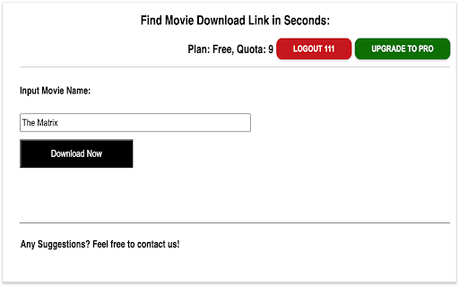 Movie Downloader from Chrome web store to be run with OffiDocs Chromium online Movie Downloader from Chrome web store to be run with OffiDocs Chromium online