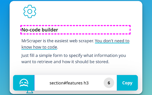 MrScraper from Chrome web store to be run with OffiDocs Chromium online MrScraper from Chrome web store to be run with OffiDocs Chromium online