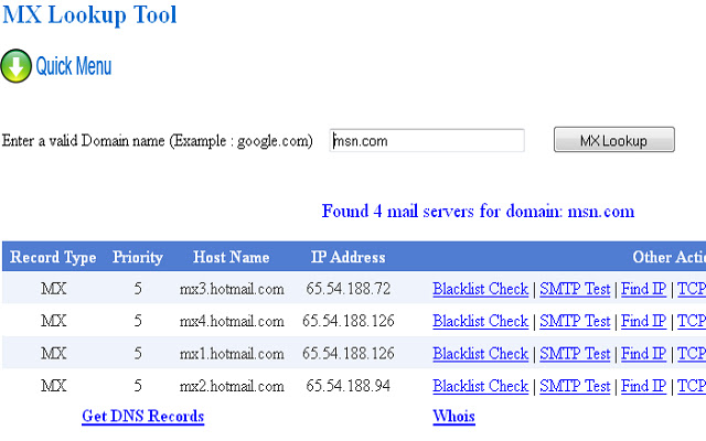 MX Lookup Tool from Chrome web store to be run with OffiDocs Chromium online MX Lookup Tool from Chrome web store to be run with OffiDocs Chromium online