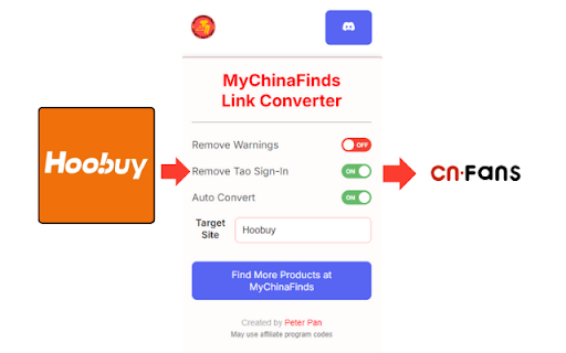 MyChinaFinds AllLink Converter from Chrome web store to be run with OffiDocs Chromium online MyChinaFinds AllLink Converter from Chrome web store to be run with OffiDocs Chromium online