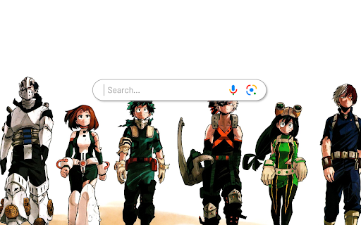 My Hero Academia Tenya Ochaco Izuku Katsuki Tsuyu Shoto Anime Theme from Chrome web store to be run with OffiDocs Chromium online My Hero Academia Tenya Ochaco Izuku Katsuki Tsuyu Shoto Anime Theme from Chrome web store to be run with OffiDocs Chromium online