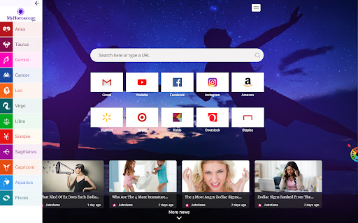 My Horoscope Pro from Chrome web store to be run with OffiDocs Chromium online My Horoscope Pro from Chrome web store to be run with OffiDocs Chromium online